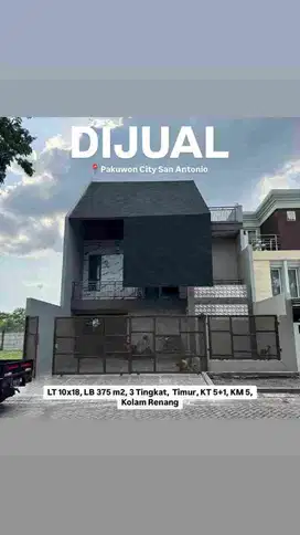 Dijual Rumah Siap Huni San Antonio