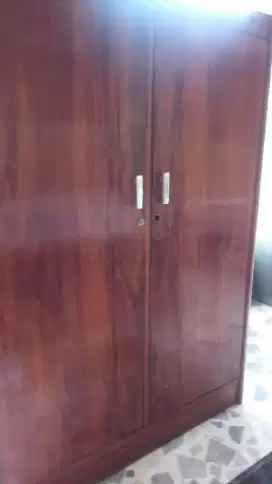 Lemari jati 2 pintu