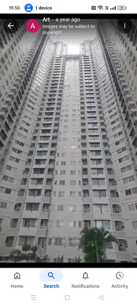 Dijual Cepat Appartement Sudirman Park