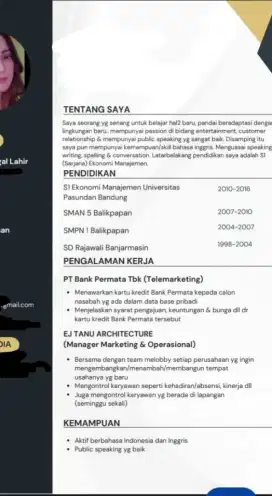 Cari kerjaan part time atau freelance yg digaji harian