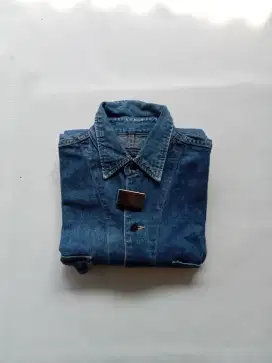 Vintage physique core denim Indigo jacket