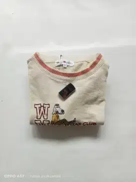 Vintage japanese brand crewneck world max club