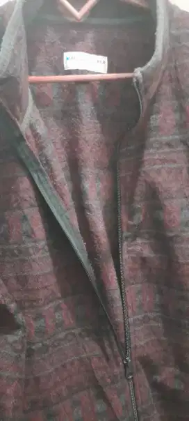 Jaket rajut motif klasik unik unisex