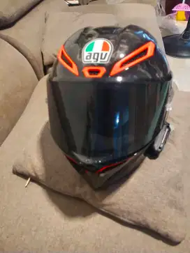 Jual helm agv pista gprr forgiato carbonio L euro
