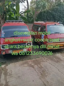 Disewakan mobil angkot+supir
