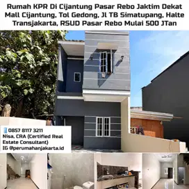 Rumah KPR BSI Siap Huni Cijantung Jaktim Dekat Terminal Mall Cijantung