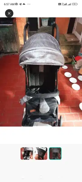 Stroller pliko Matic like new