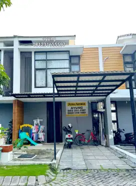 DISEWA/DIJUAL Rmh 2Lt Minimalis di Shojiland candi Sidoarjo