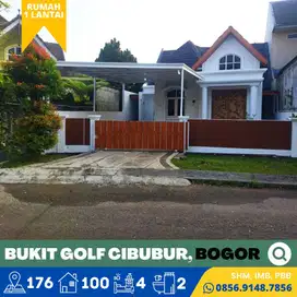 Rumah dijual Murah, Luas, Asri Bukit Golf Riverside Cibubur, Bogor,SHM