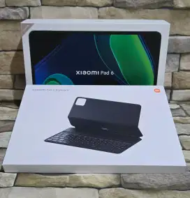 Xiaomi Pad 6 8/256 Wifi Fulset segel mulus 98% bonus keyboard