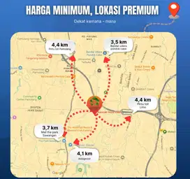 Rumah Dekat Jaksel dan Pondok Cabe Tangsel at Barazaki Cinangka