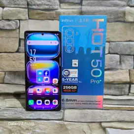 Infinix Hot 50 Pro Plus 8/256 Fulset segel mulus 98% Garansi panjang