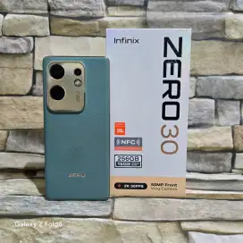 Infinix Zero 30 4G 8/256 Green Fulset segel mulus 98% Garansi