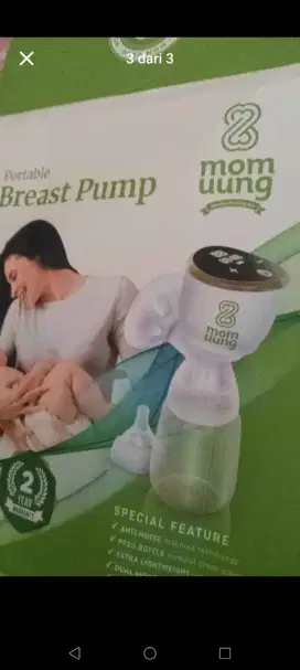 Mom uung pompa asi elektrik