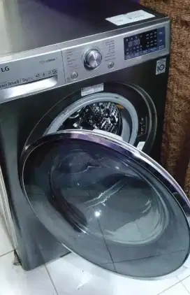 Bu Mesin Cuci Frontloading LG 9/5kg Direct drive inverter LIKE NEW