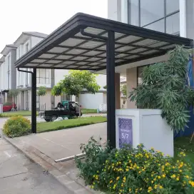 pemasangan kanopi buat kantor rumah dll