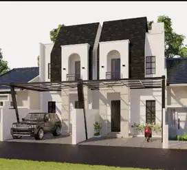 Rumah 2 Lantai Desain American Clasic Harga PROMO di Jagakarsa