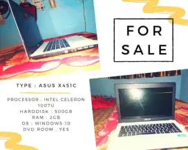 Laptop asus bekas murah BU