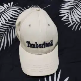 Topi timberland logo text cap (LARGE)