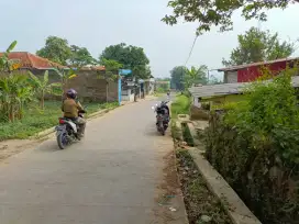 Jual Tanah Pinggir jalan desa Sudah Pondasi Area Banjaran