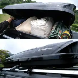 PROMO - Roof Box Cruiser 550L Plus Cross Bar