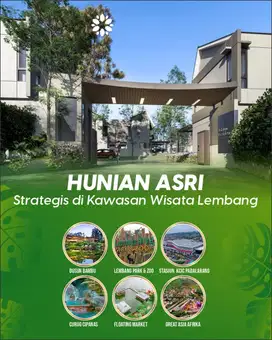 Rumah LIR Lembang 2 LANTAI Baru Villa Mewah Murah di KBB Bandung Barat
