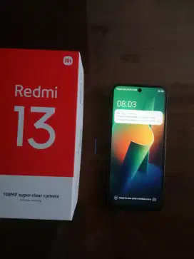 Redmi 13 like New (baru 3 Hari Pakai)