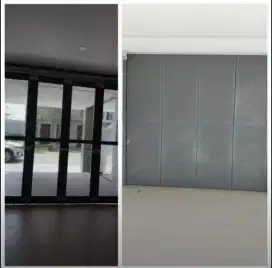 Jual murah dan cepat pintu garasi besi msh bgs spt foto, 12,4jt nego