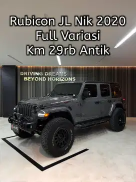 JEEP WRANGLER RUBICON JL 4D FULL OPTION 2020