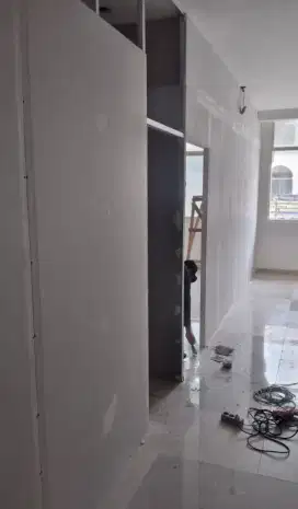 Partisi ruangan sekat gypsum