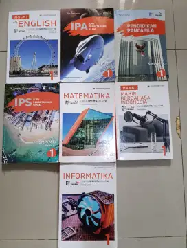 Jual buku bekas kls 8