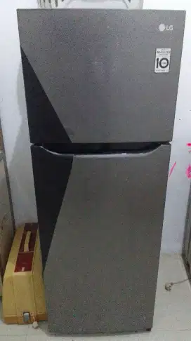 Kulkas 2 pintu LG normal dingin Joss mantab