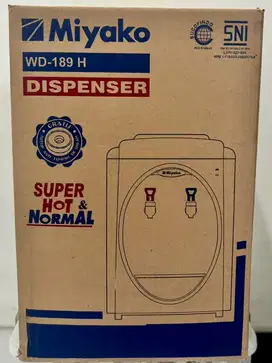 DIJUAL KONDISI BARU SEGEL KARDUS DISPENSER MIYAKO