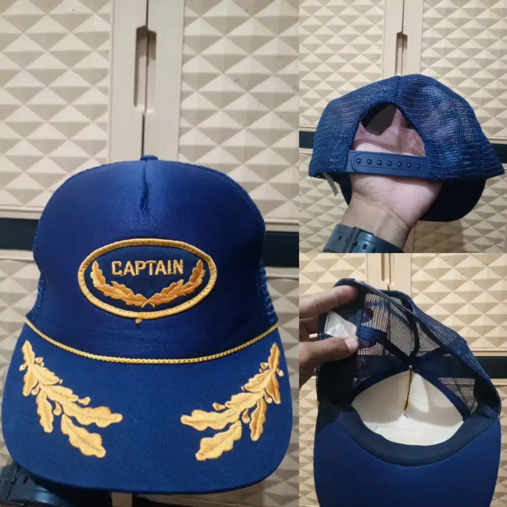 Topi vintage CAPTAIN