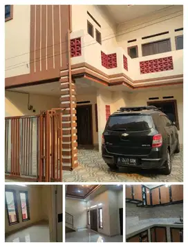 Dijual Rumah 3 lantai bisa dicicil tanpa Bank Ready Stok dekat toll