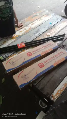 Ples pemasangan antena tv digital jernih