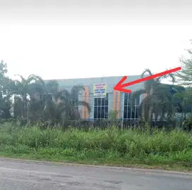 TURUN HARGA DIJUAL GUDANG DI JL. PLG-PRABUMULIH KEC.LEMBAK M. ENIM
