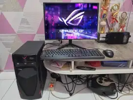 PC GAMING DESIGN + LCD + RAM 8 GB + VGA 1 GB + HD 500 GB + GAMES APP