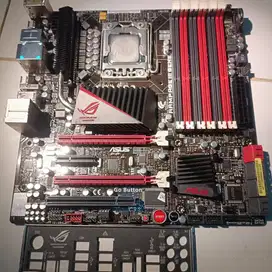 Motherboard ASUS Rampage III Gene + i7 950 Normal