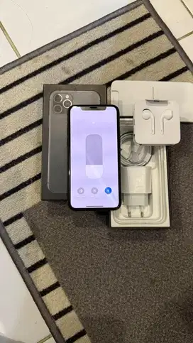 Dijual Iphone 11 Pro 256GB Grey Mulus Lengkap Terdaftar