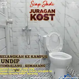 12 KAMAR,KOST MODERN,SHM FREE ALL BIAYA,SELANGKAH KE UNDIP TEMBALANG