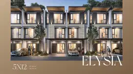 Rumah luxury 3 Lantai Elysia Lavia Living di Jakarta Barat