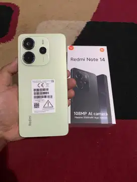 BISMILLAH REDMI NOTE 14 4G 8/128 FULSET MULUS