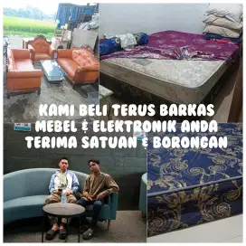 Terima terus Barkas Springbed, Sofa, Kursi tamu, dll