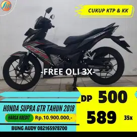 HONDA SUPRA GTR 150 TAHUN 2018 DP MURAH BERGARANSI, SIAP PAKAI