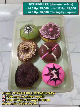 Donat varian rasa mix
