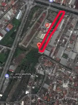 Tanah di 0 Jalan Raya Kenjeran, Dekat Mall, RS Mitra Keluarga