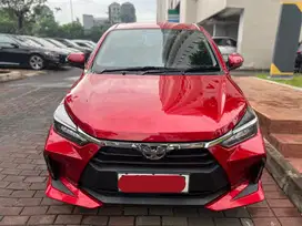 Toyota Agya Merah G CVT 2023 Matic ODO 28rb Reccord Pajak April 2026