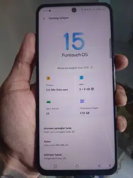 JUAL VIVO Y28 Ram 8+8 / 128  baru 1 bulan gresss