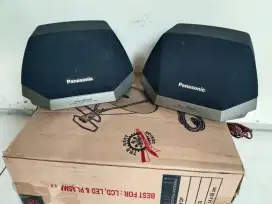 Dijual 2unit speaker Panasonic mini audio!
